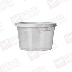 Envase Redondo de 12onz (Deli) con tapadera