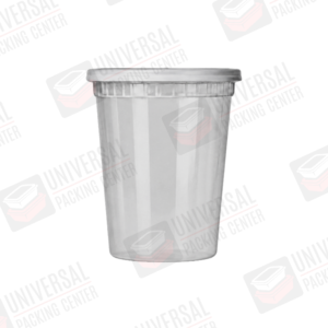 Envase Redondo de 24onz (Deli) con tapadera