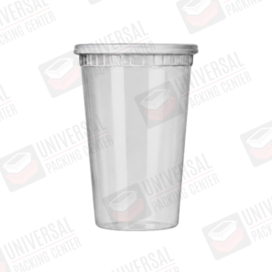 Envase Redondo de 32onz (Deli) con tapadera